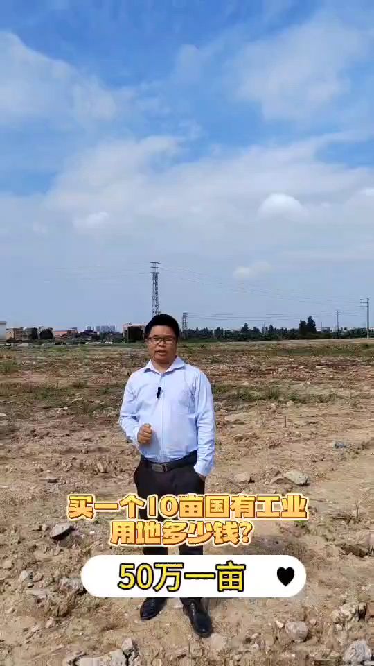 #笋盘#5-60万+，一亩！肇庆核心产业园国