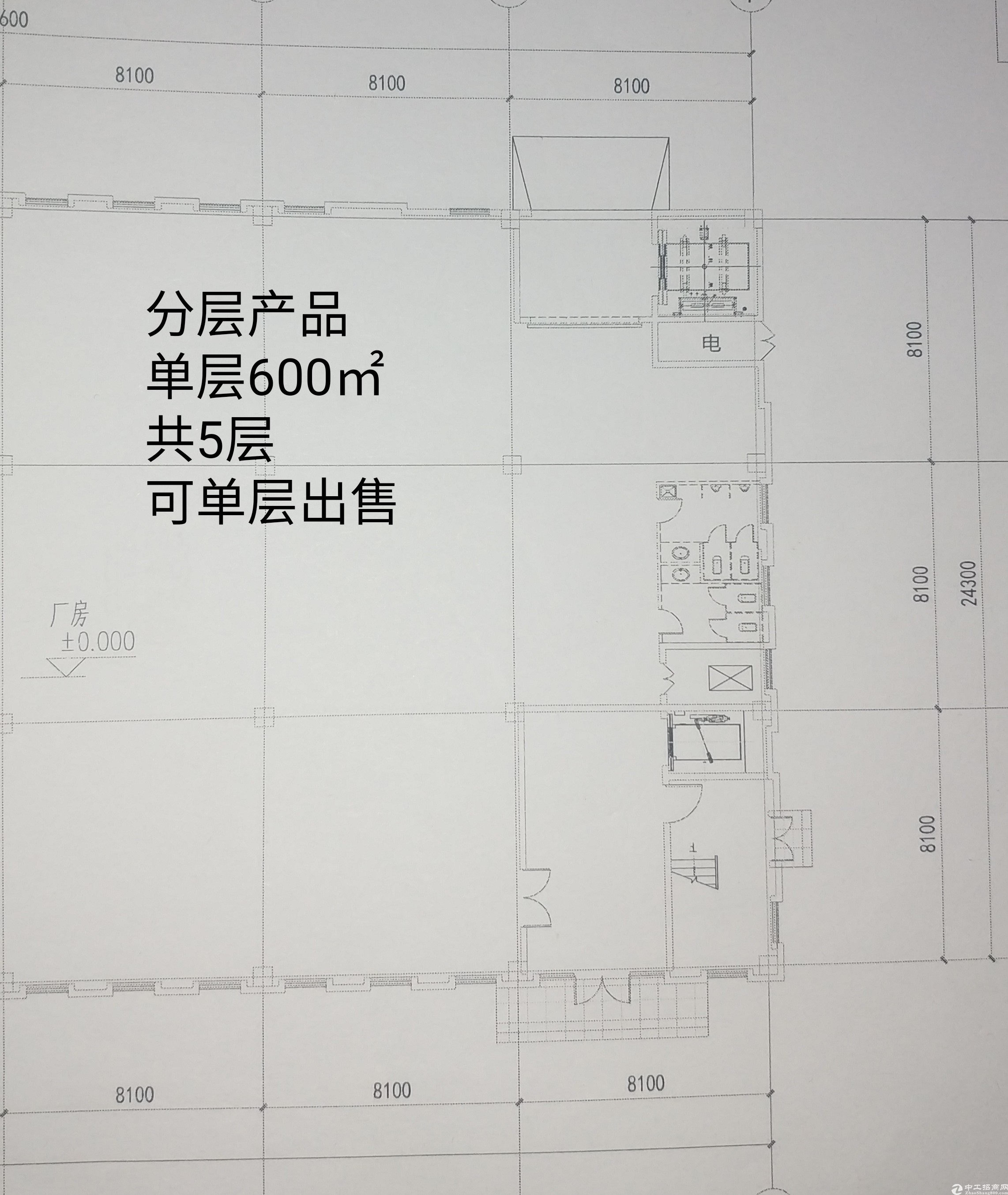 1700平独栋厂房办公科研生产一体首付两成